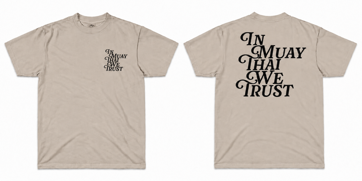 In Muay Thai We Trust - Khaki