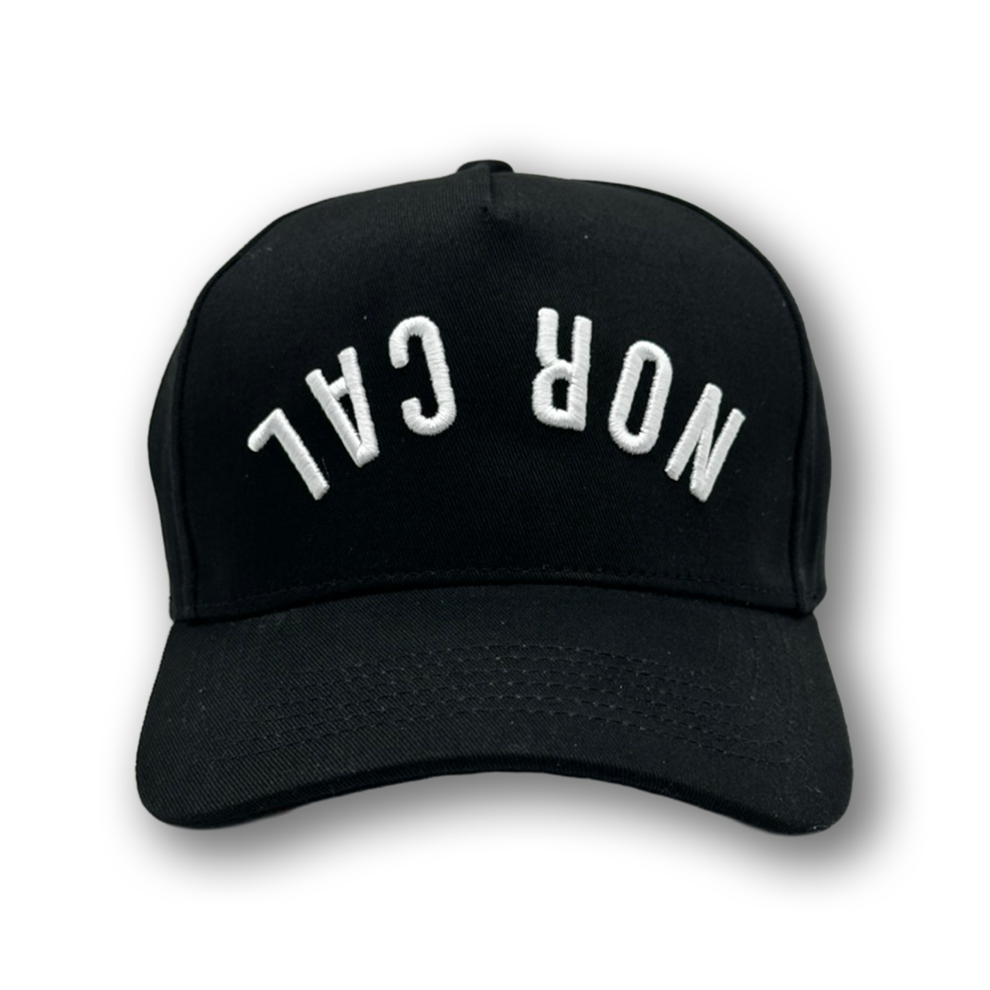 Black "Upside Down" Hat
