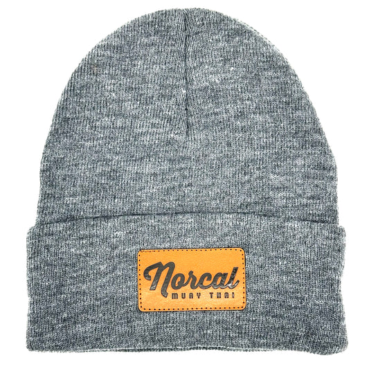 NorCal Beanie w/ Leather Patch