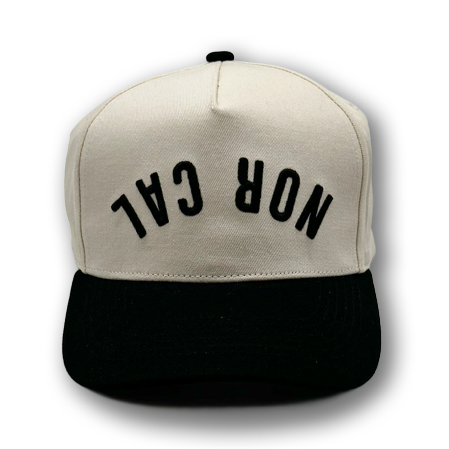 Beige "Upside Down" Hat
