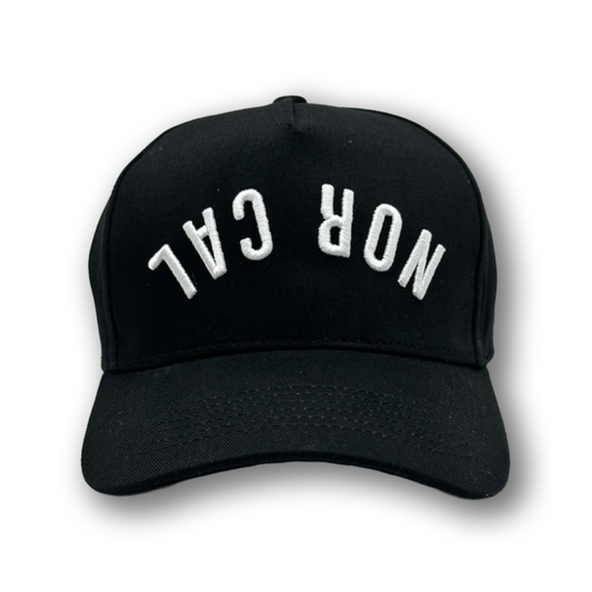 Black "Upside Down" Hat