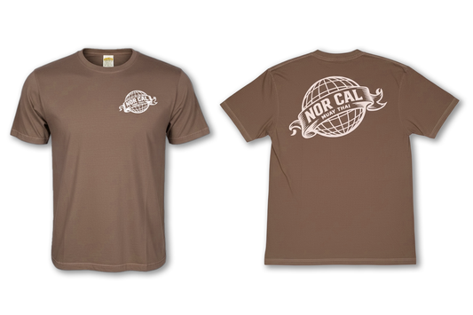 Nor Cal World Takeover Tee - Brown