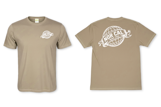 Nor Cal World Takeover Tee - Khaki