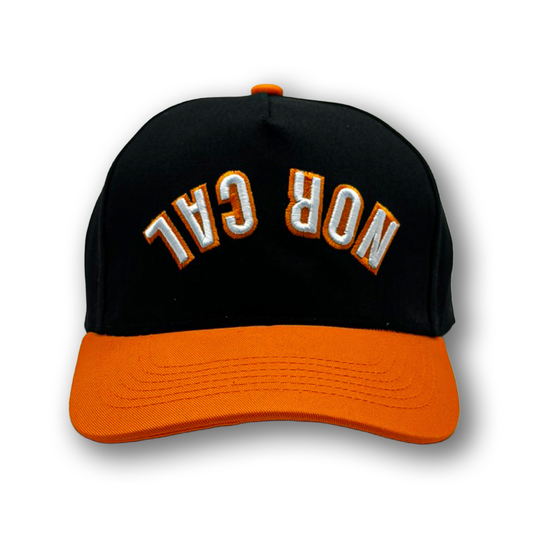 Orange "Upside Down" Hat