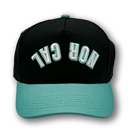 Teal "Upside Down" Hat