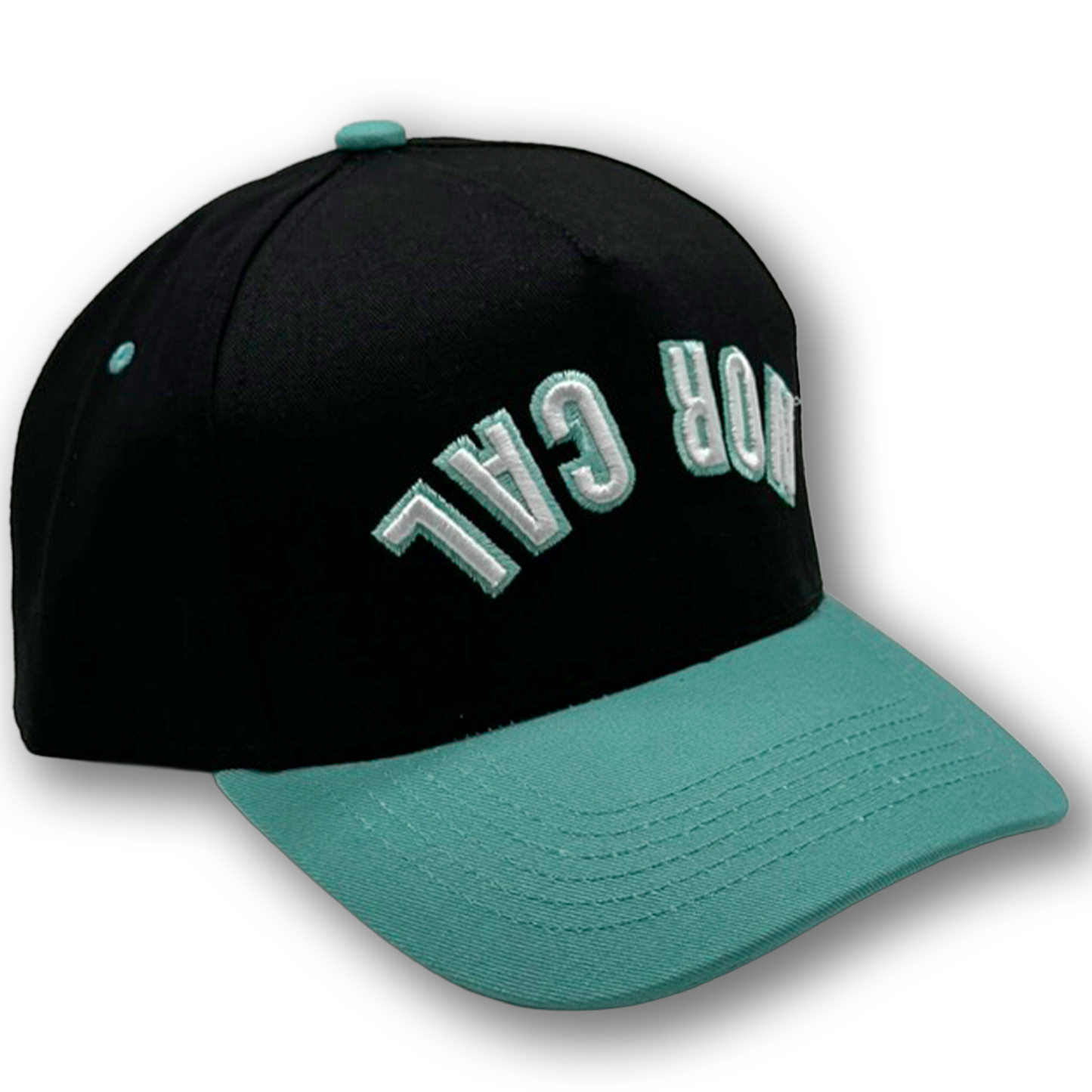 Teal "Upside Down" Hat